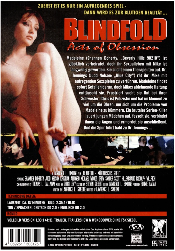 Blindfold: Acts of Obsession (DVD)