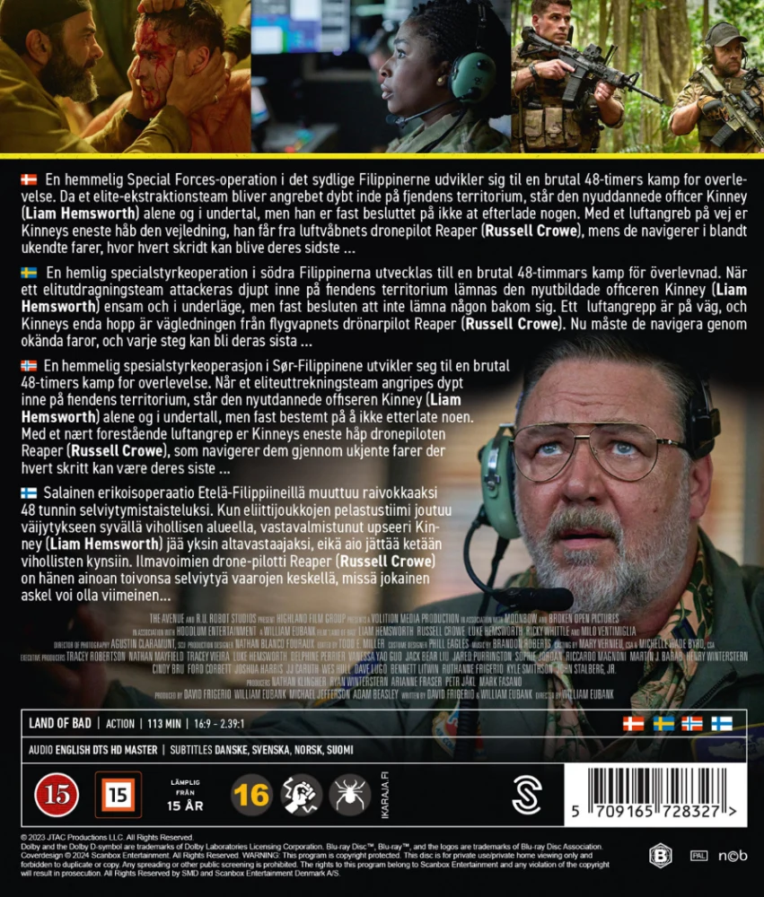 Land of Bad (2024) (Blu-ray)