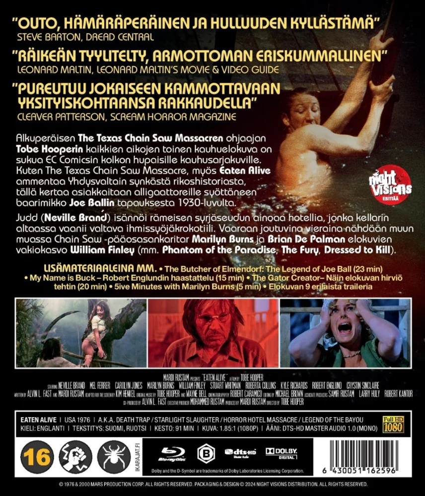 Eaten Alive (1976) (Blu-ray)