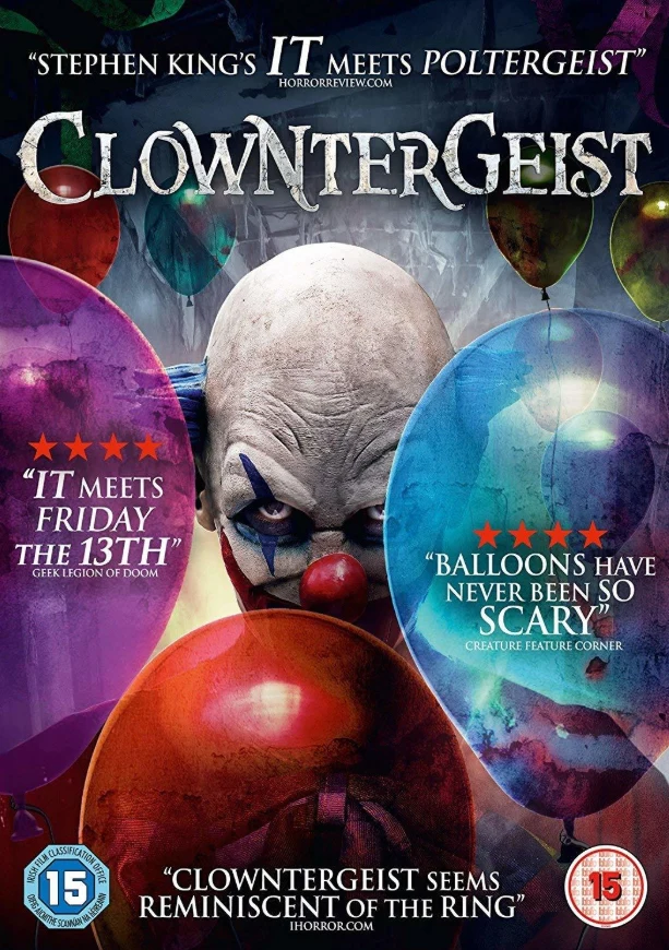 Clowntergeist (DVD) IT meets Poltergeist (2017)