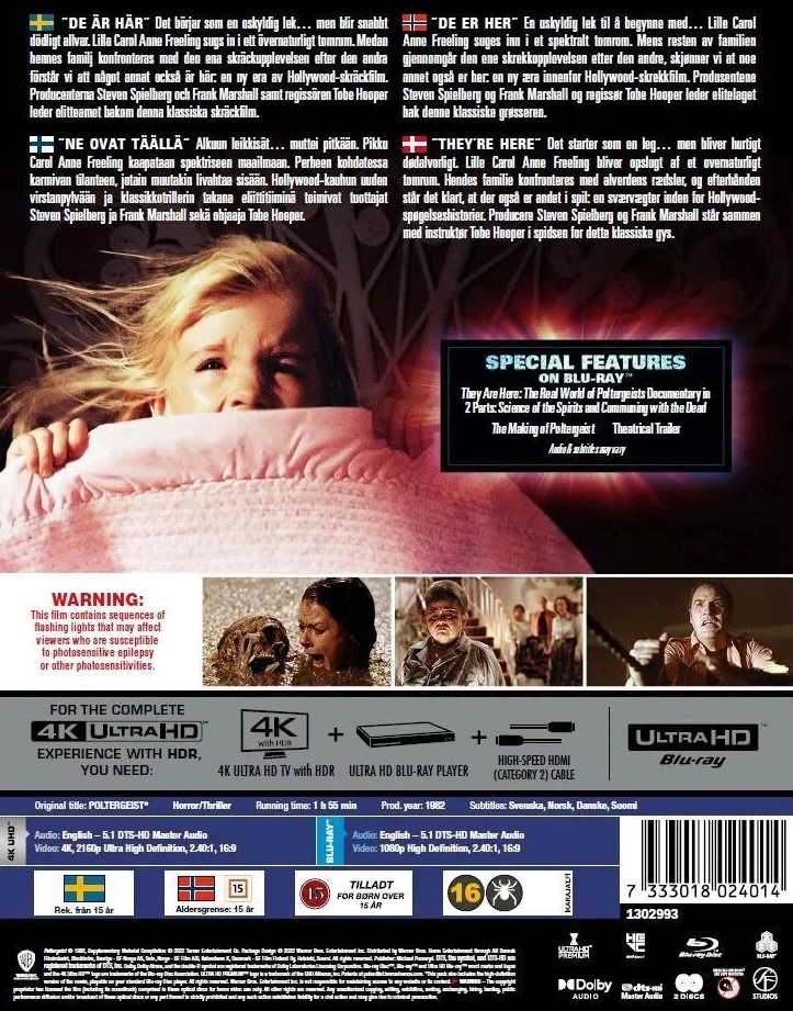 Poltergeist - Limited Edition Steelbook (4K Ultra HD + Blu-ray)