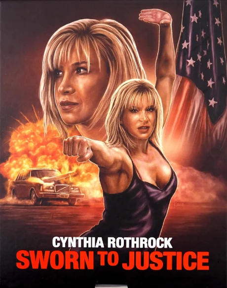 Sworn to Justice (VSA) 1996 (Blu-ray) Limited Edition Slipcase (4K Masteroitu) Numeroitu painos