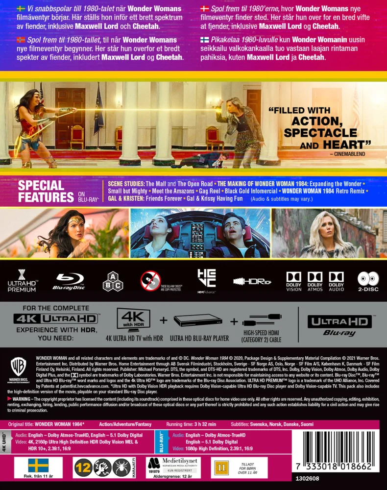 Wonder Woman 1984 - Limited Edition Steelbook (4K Ultra HD + Blu-ray)