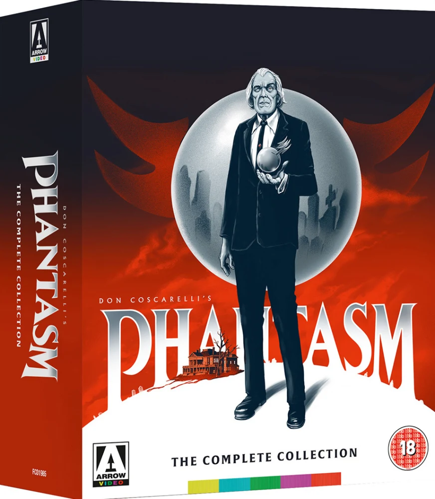 Phantasm - Täydellinen Kokoelma (5-Blu-ray) ARROW (Phantasm 1-5 - The Complete Collection) Phantasm - yön kauhut / Phantasm II / Phantasm III: Lord of the Dead / Phantasm IV: Oblivion / Phantasm: Ravager | 1979-2016