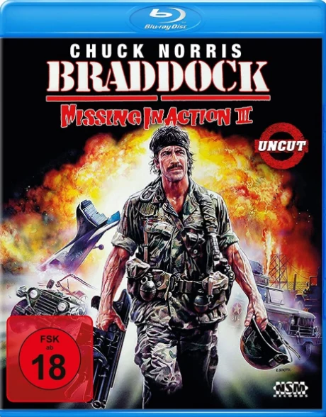 Suoraa toimintaa 1-3 - Missing in Action (3x Blu-ray) Suoraa toimintaa - Missing in Action / Suoraa toimintaa II – pako helvetistä - Missing in Action 2: The Beginning / Braddock: Suoraa Toimintaa III - Braddock: Missing in Action 3