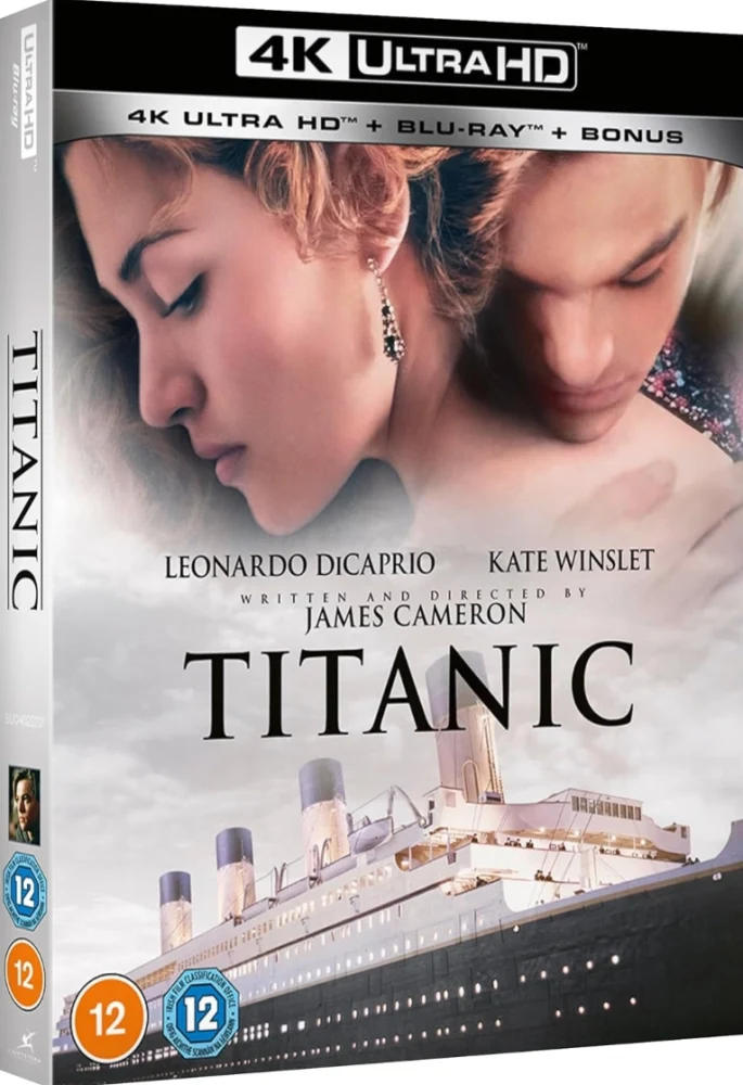 Titanic (4K Ultra HD + Blu-ray + Bonus) Slipcover