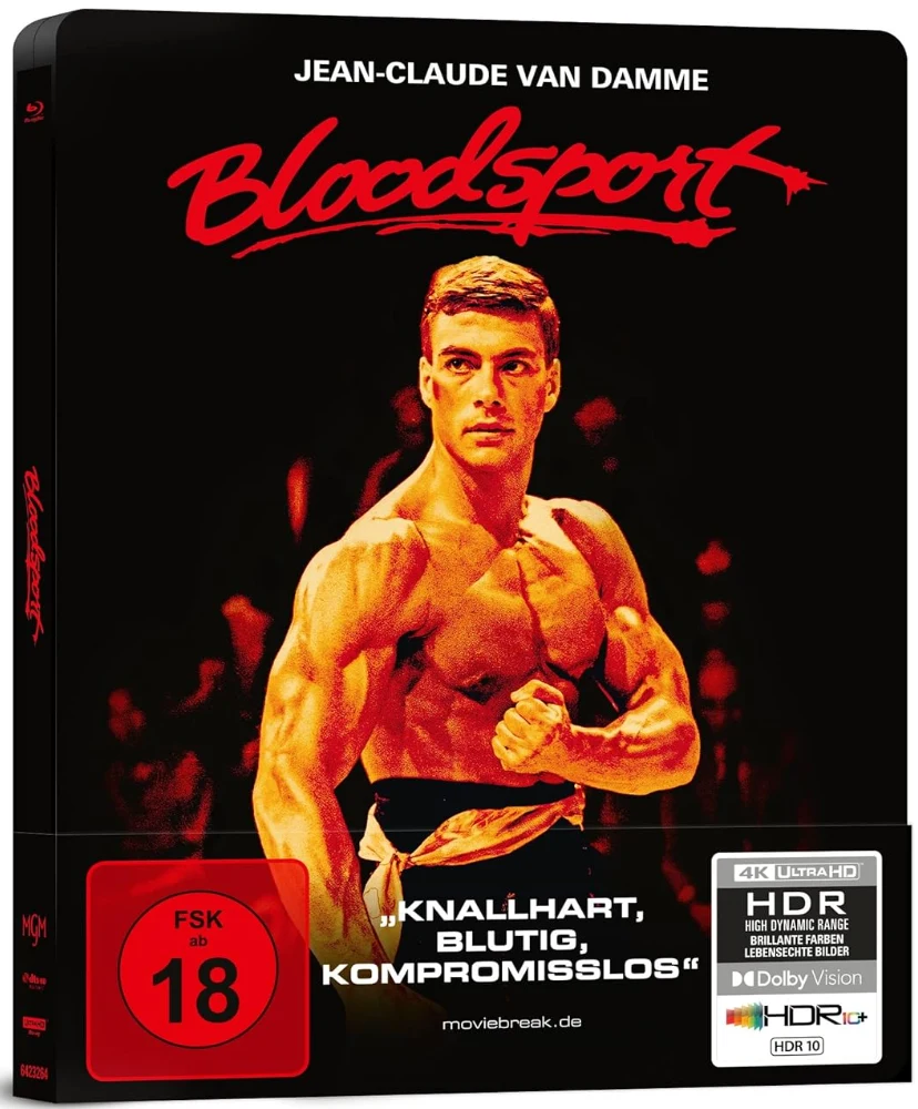 Bloodsport – viimeiseen asti  2-Disc Limited Edition - Steelbook (4K Ultra HD + Blu-ray) Leikkaamaton