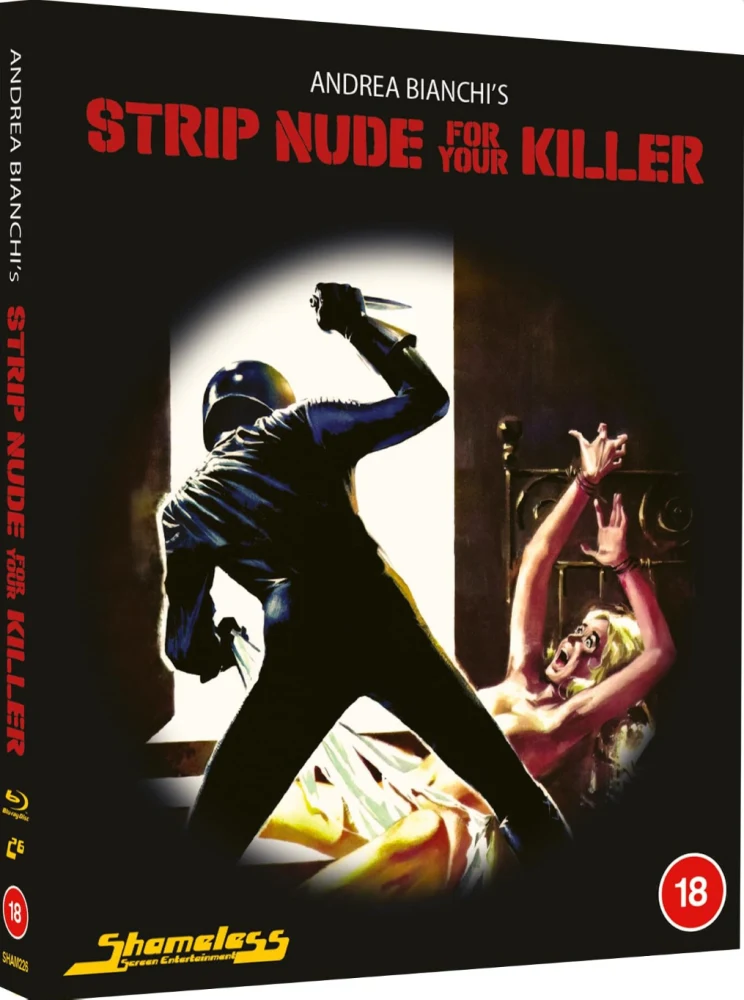 Strip Nude for Your Killer - Limited Edition Slipcover [Blu-ray] Numeroitu painos (Nude per l'assassino) Shameless