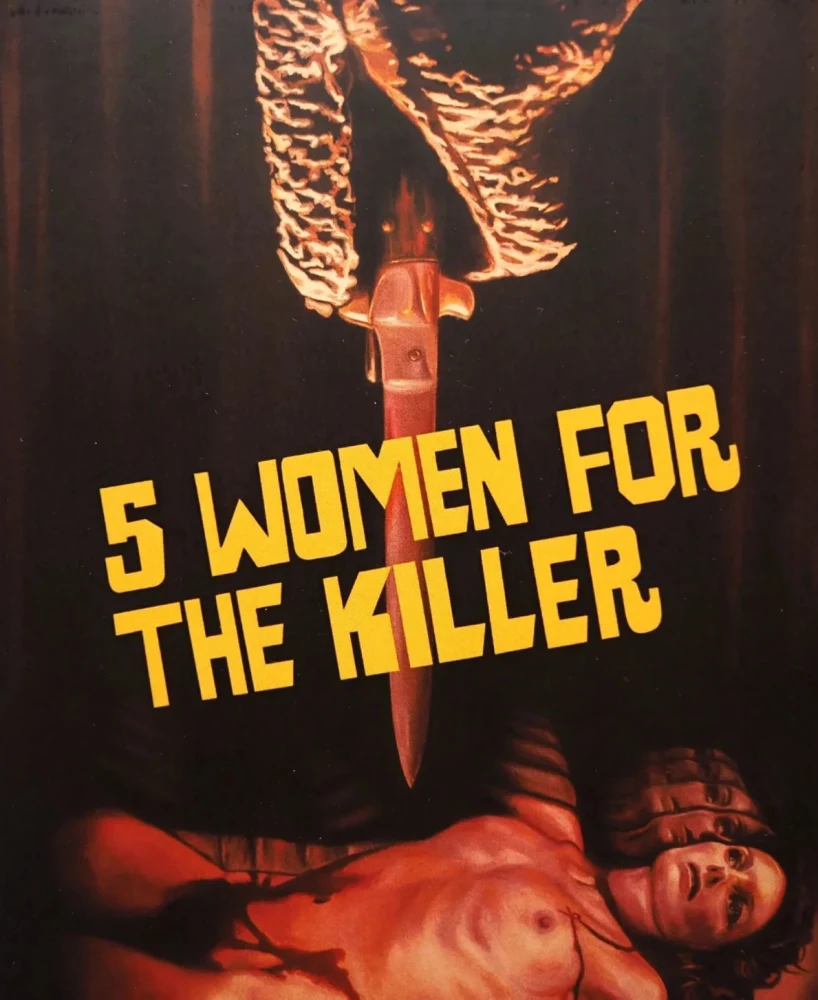 Five Women for the Killer - Limited Edition Slipcover (5 Women for the Killer) (Blu-ray) Vinegar Syndrome 