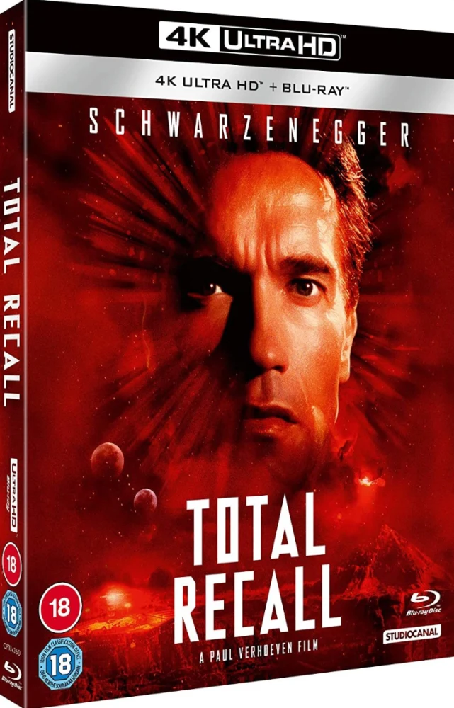 Total Recall (4K Ultra HD + Blu-ray) (Import) 1990 (Slipcover)