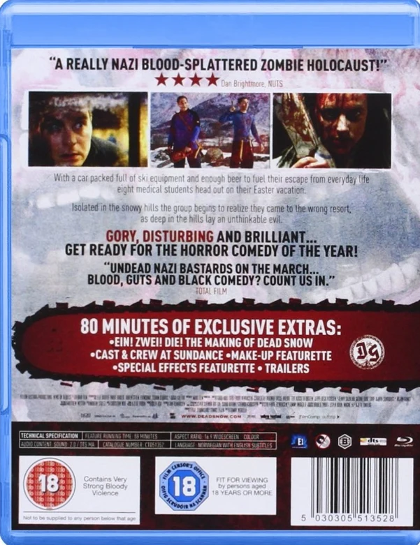 Dead Snow (2009) Blu-ray (Død snø)