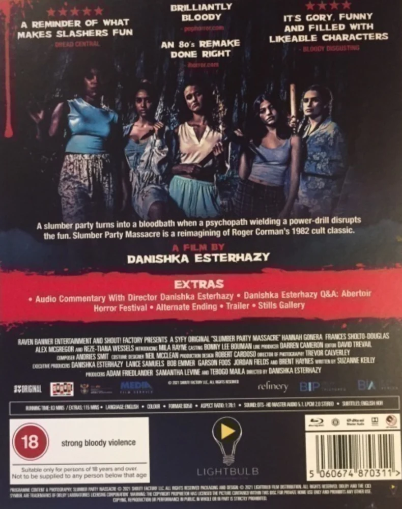Slumber Party Massacre (Blu-ray) Slipcover (2021)