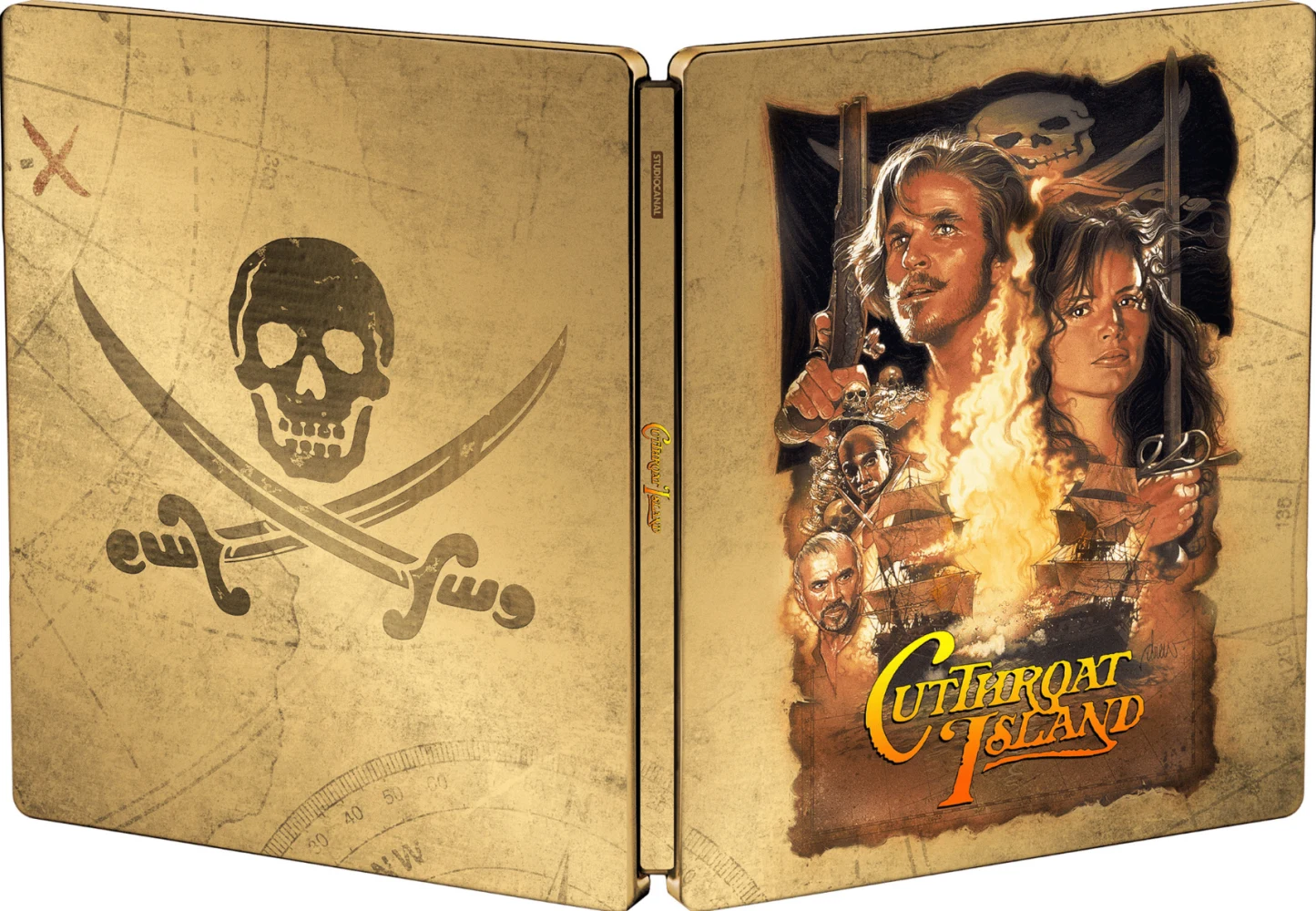 Kurkunleikkaajien saari - Cutthroat Island - Limited Edition Steelbook (4K Ultra HD + Blu-ray)