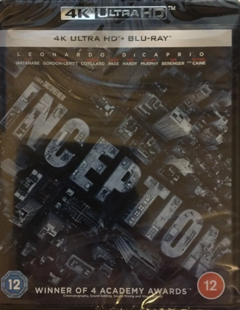 Inception (4K Ultra HD + Blu-ray) Leonardo DiCaprio