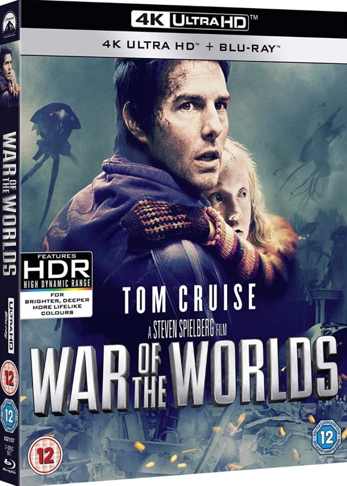 Maailmojen Sota - War of the Worlds (4K Ultra HD + Blu-ray) (2 disc) Slipcover