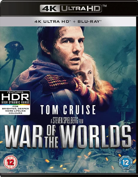 Maailmojen Sota - War of the Worlds (4K Ultra HD + Blu-ray) (2 disc) Slipcover
