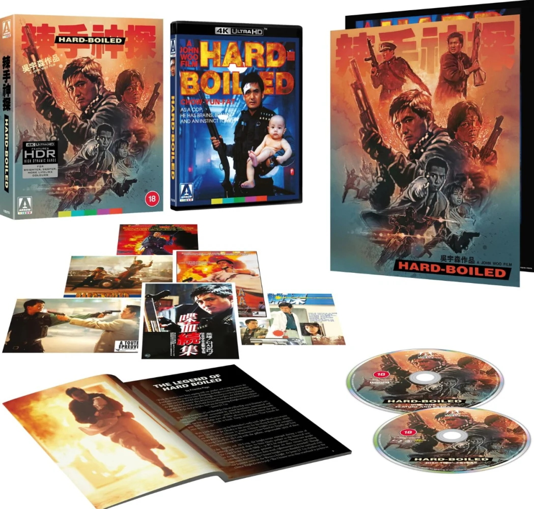 Hard Boiled - Limited Edition (4K Ultra HD + EXTRAS BLU-RAY) Arrow