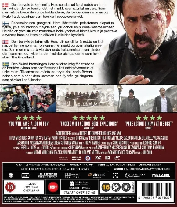 Prisoners of the Ghostland (Blu-ray) Nicolas Cage