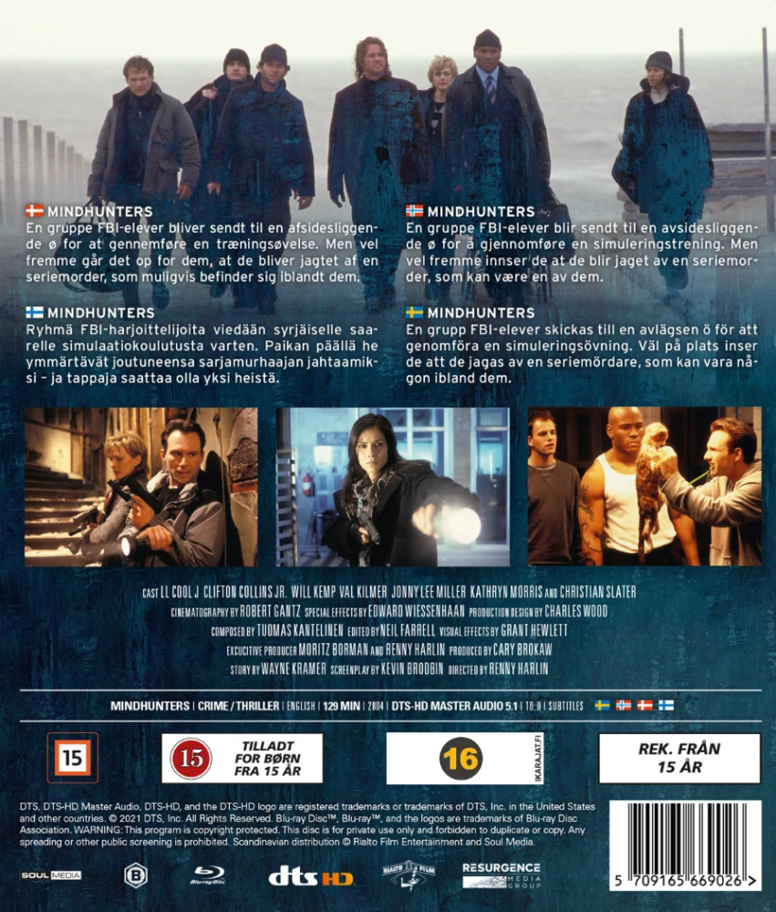 Mindhunters (2004) Blu-ray