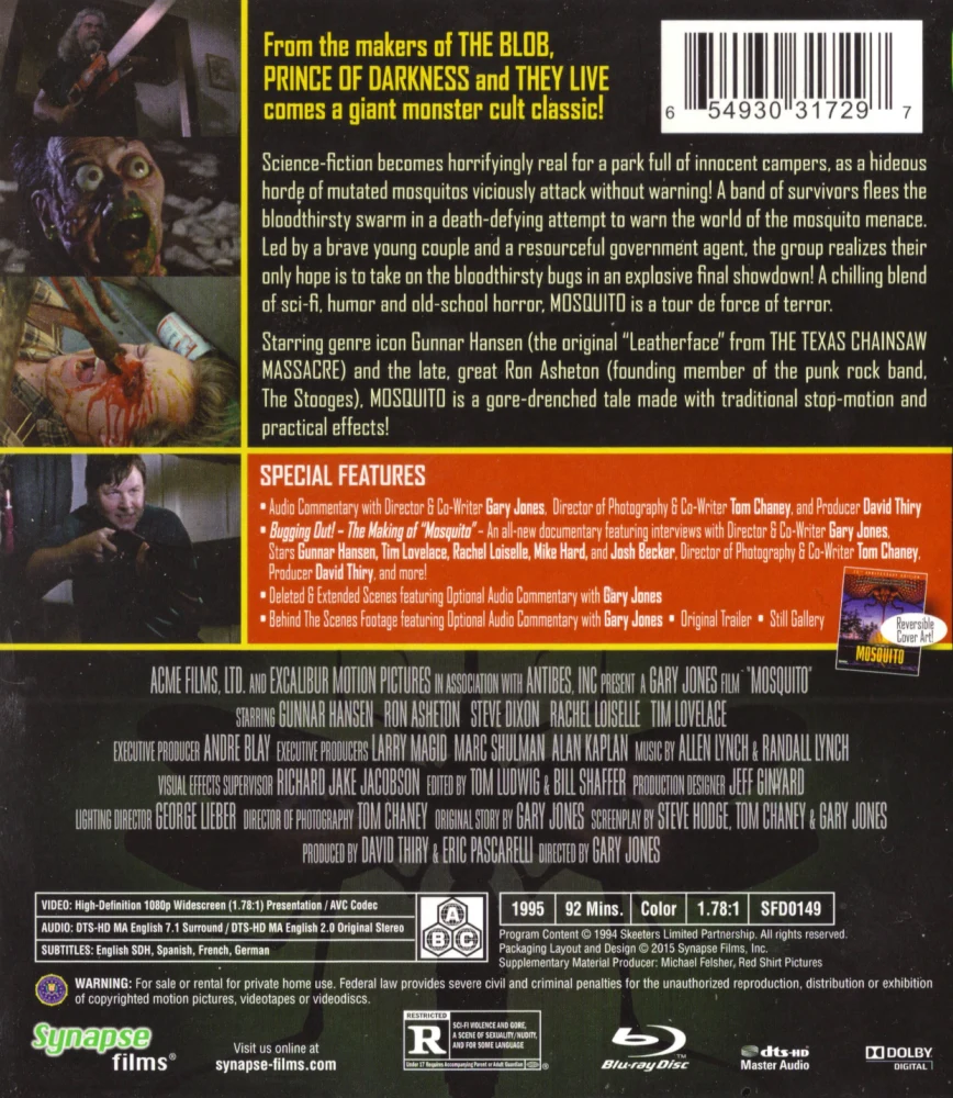 Mosquito - 20th Anniversary Edition (Blu-ray) 1995