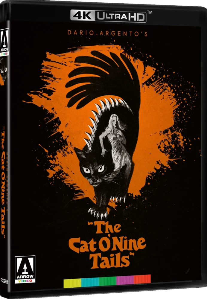 Hiipivä kauhu - The Cat O'Nine Tails (4K Ultra HD) Il gatto a nove code (ARROW)
