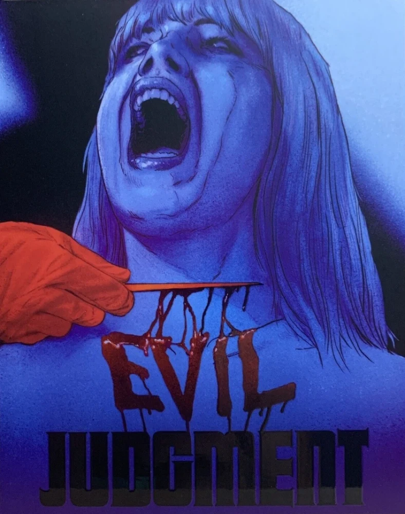 Pimeässä vaanii kuolema - Evil Judgment (Blu-ray) Vinegar Syndrome (1984) Limited Edition Slipcover (4K masteroitu)