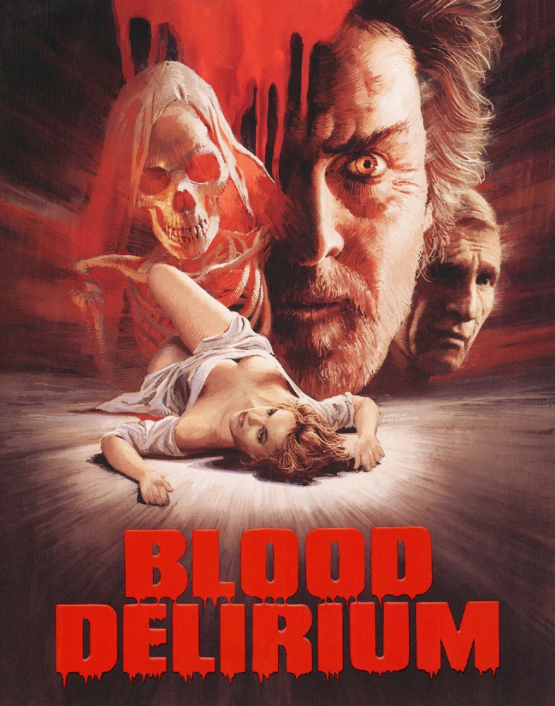 Blood Delirium (Blu-ray) Vinegar Syndrome | Limited Edition Embossed Slipcover (Delirio di sangue)