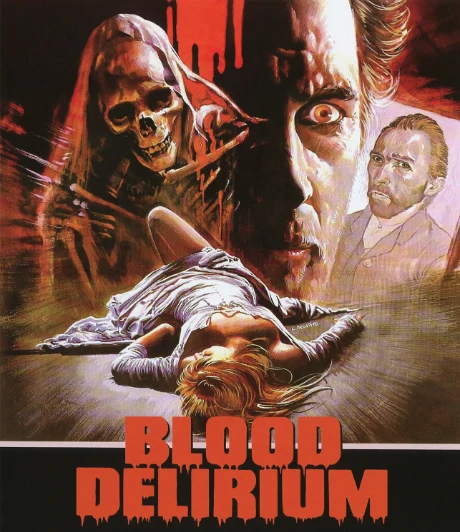 Blood Delirium (Blu-ray) Vinegar Syndrome | Limited Edition Embossed Slipcover (Delirio di sangue)