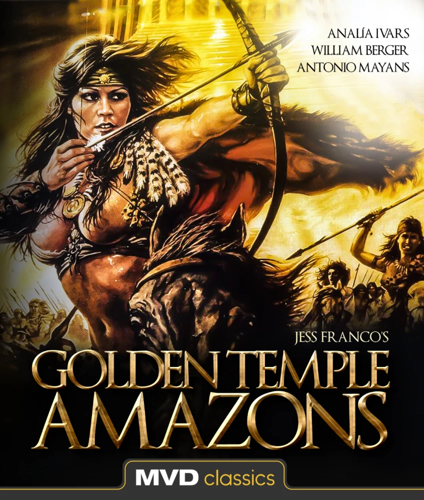 Jess Franco's - Golden Temple Amazons - Les amazones du temple d'or / Amazons in the Temple of Gold (Blu-ray) Slipcover