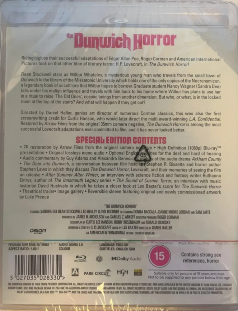 The Dunwich Horror - Special Edition (Blu-ray) Arrow