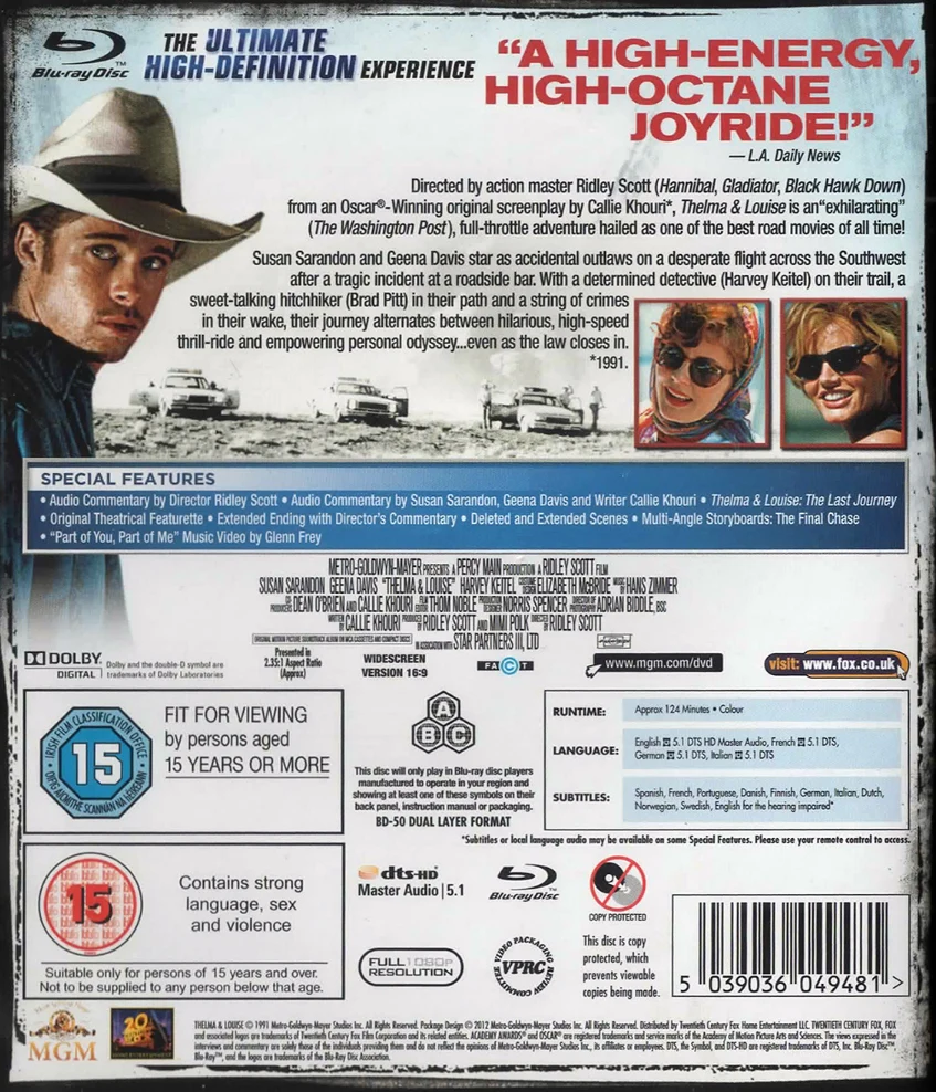 Thelma & Louise (Blu-ray)