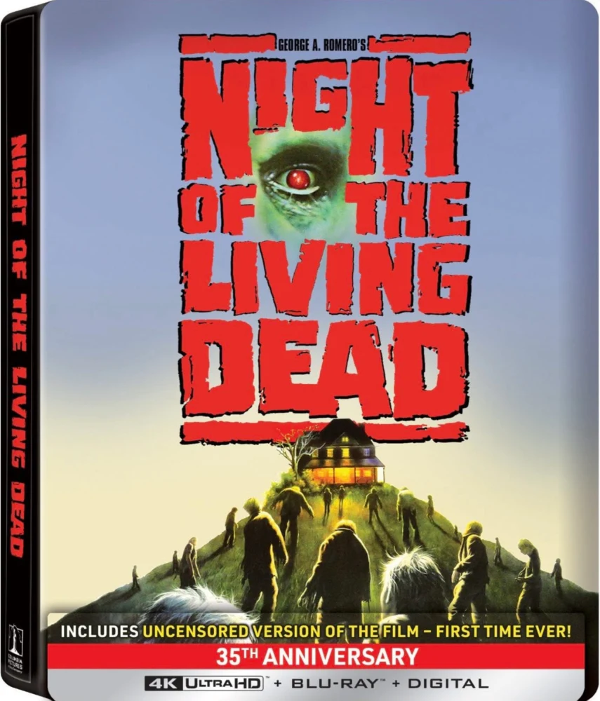 Elävien kuolleiden yö - Night of the Living Dead (1990) Limited Edition Steelbook (4K UHD + Blu-ray) 1 Movie, 2 Cuts