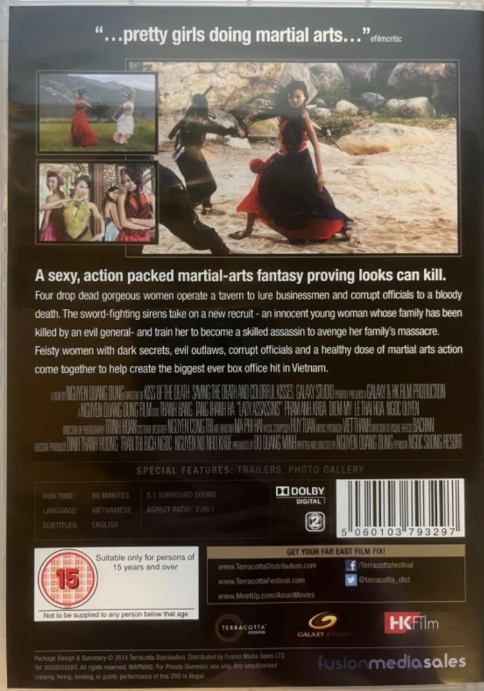 The Lady Assassin [DVD] Tang Thanh Ha (2013) My nhân ke