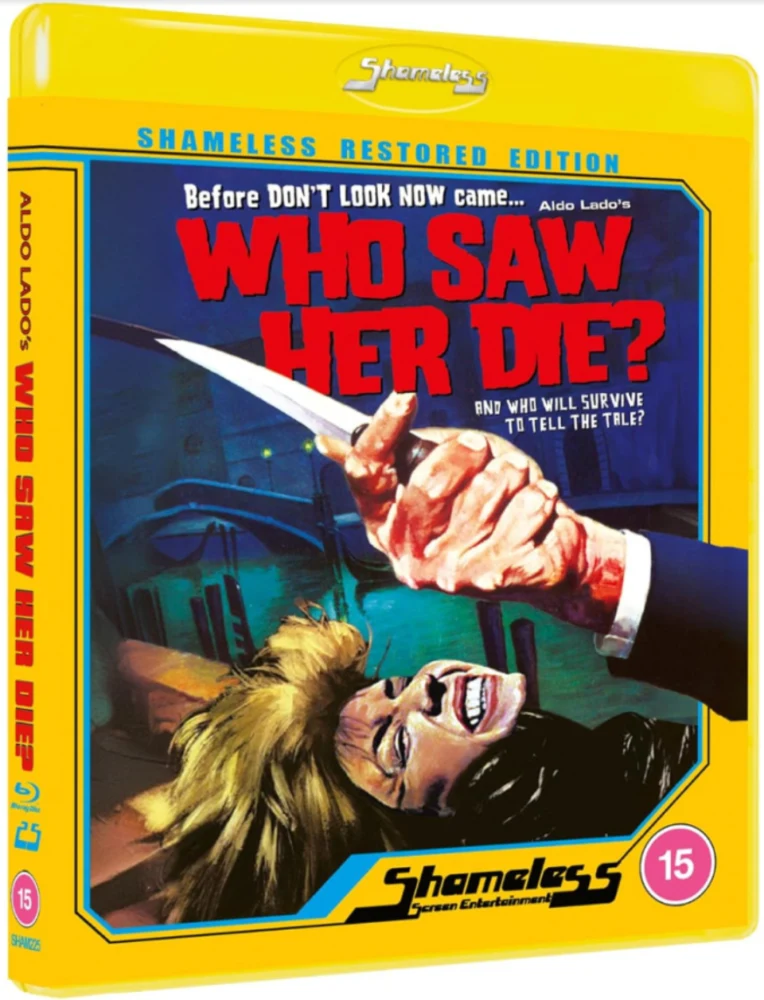 Verta Venetsiassa - Who Saw Her Die? - Limited Edition (Blu-ray) (1972) numeroitu painos - Slipcover (Chi l'ha vista morire? | Restored Edition) Shameless