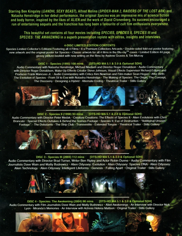 Peto - Species Collection 1 to 4 - Limited Deluxe Collectors Edition (4x Blu-ray)