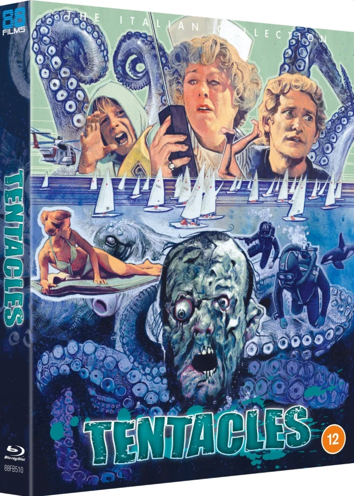 Lonkerot - Tentacles (1977) Blu-ray (Limited Slipcase + Juliste) Tentacoli (The Italian Collection #77)