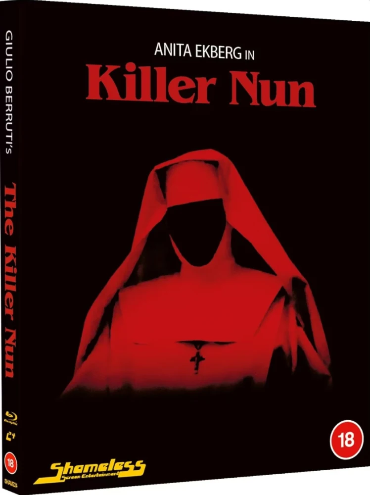 Tappajanunna - Killer Nun - Limited Edition (Blu-ray) Slipcover (1979) Numeroitu painos / 2K Restoration | Suor Omicidi
