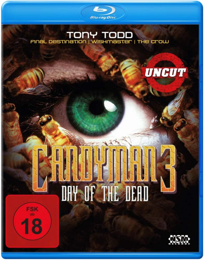 Candyman 3: Kuolinpäivä / Candyman: Day of the Dead (Blu-ray) Leikkaamaton!