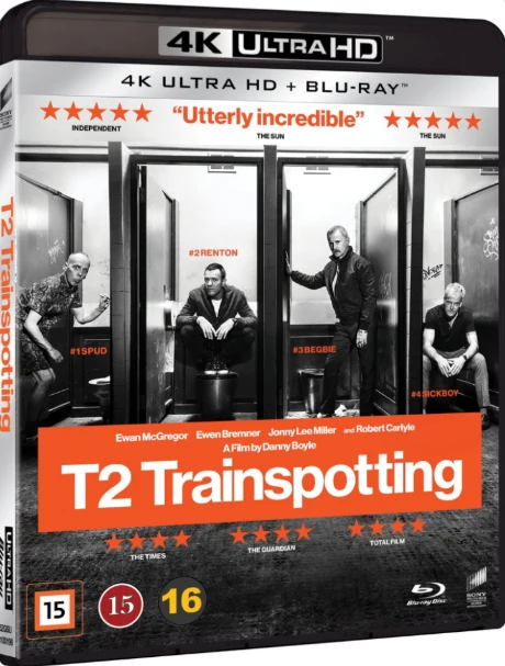 T2: Trainspotting 2 (4K Ultra HD + Blu-ray) 2017