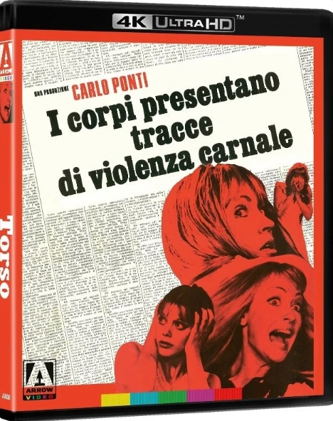Torso - Special Edition (4K Ultra HD) (I corpi presentano tracce di violenza carnale / Carnal Violence) Arrow (UNCUT)