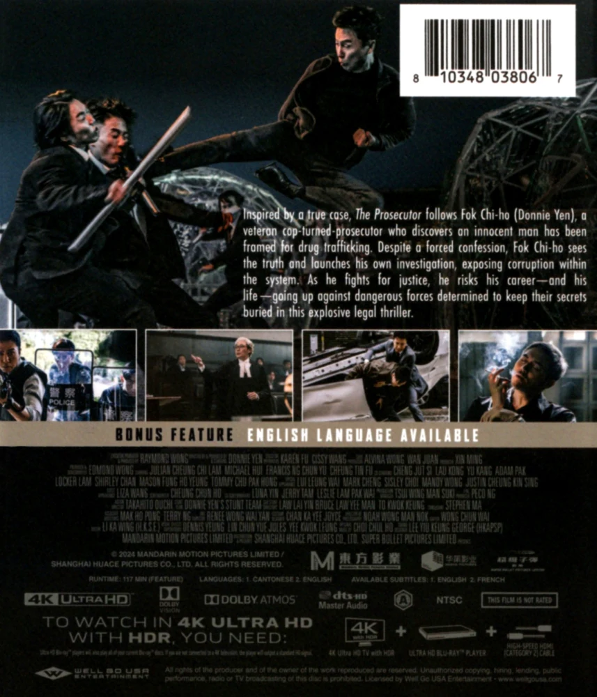 The Prosecutor (4K Ultra HD) The Mistake / Ng poon / Wu pan