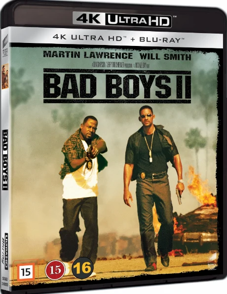 Bad Boys 2 (4K Ultra HD + Blu-ray) Will Smith (2003) Bad Boys II 