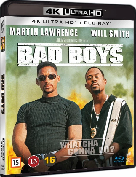 Pahat Pojat - Bad Boys (4K Ultra HD + Blu-ray) Will Smith (1995)