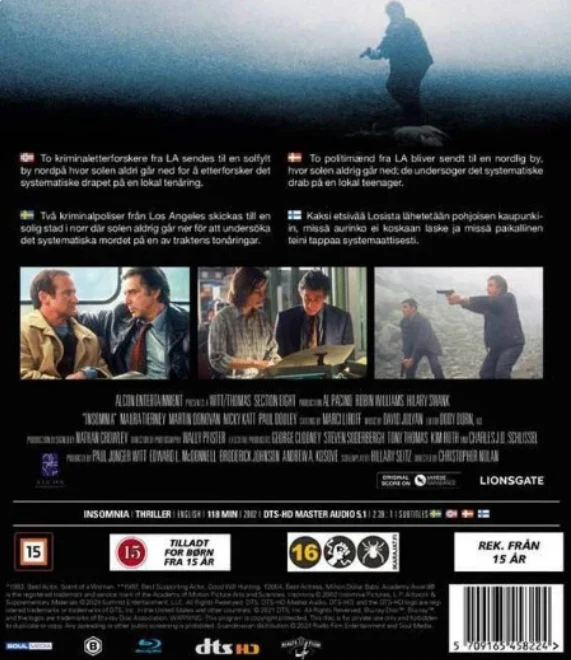 Insomnia (2002) (Blu-ray)
