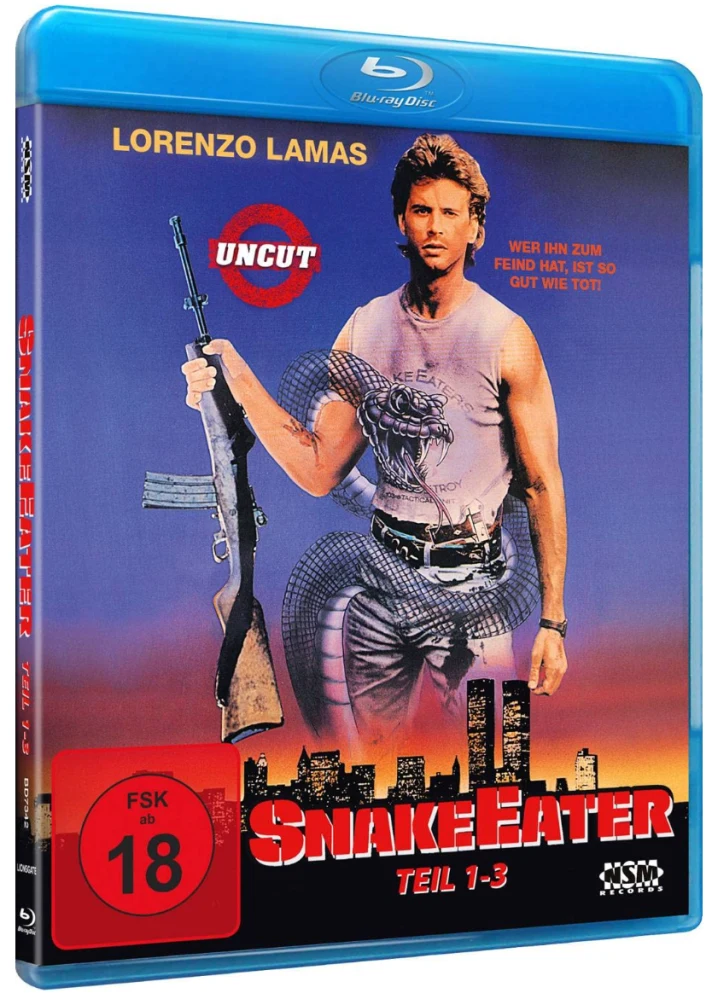 Snake Eater 1-3 (uncut) [Blu-ray] Lamas, Lorenzo