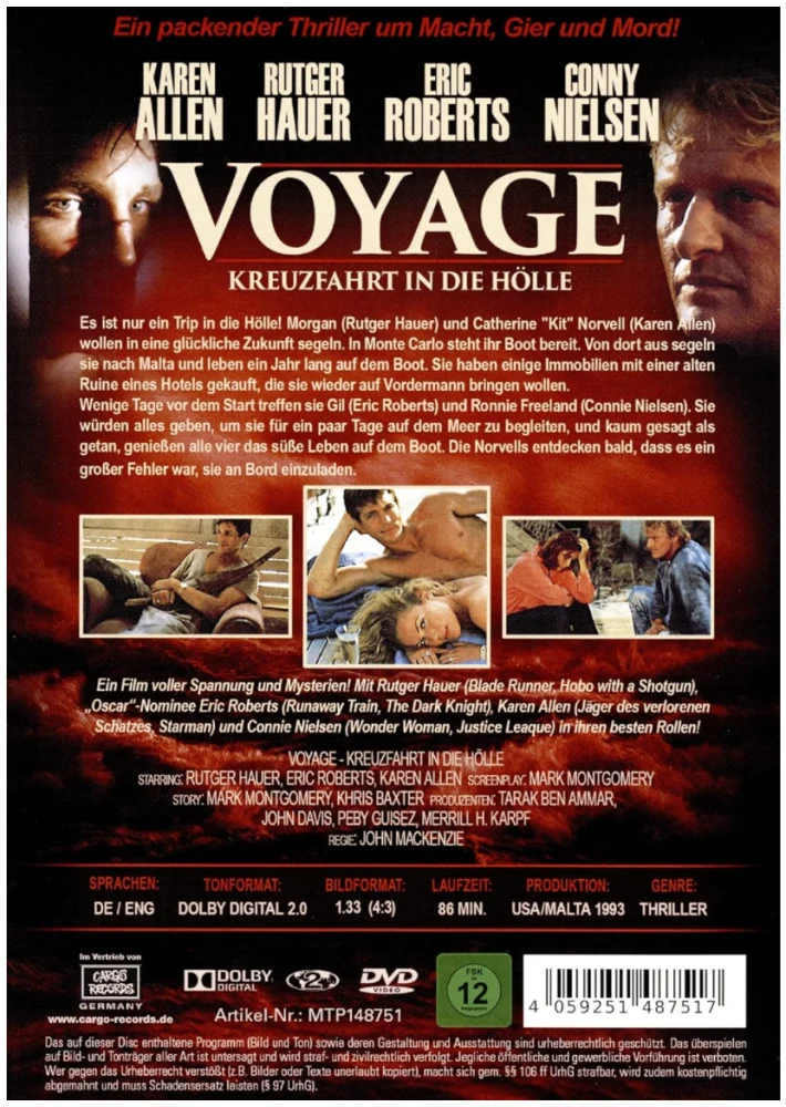 Pelon matka - Voyage (DVD) Cruise of Fear