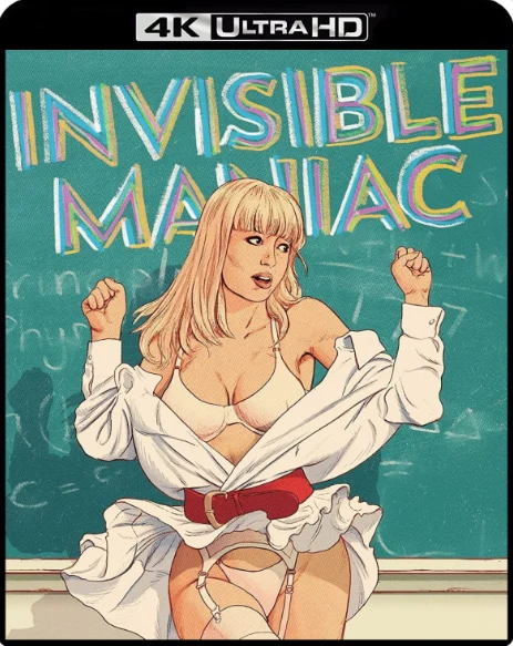 The Invisible Maniac (4K Ultra HD + Blu-ray) Vinegar Syndrome