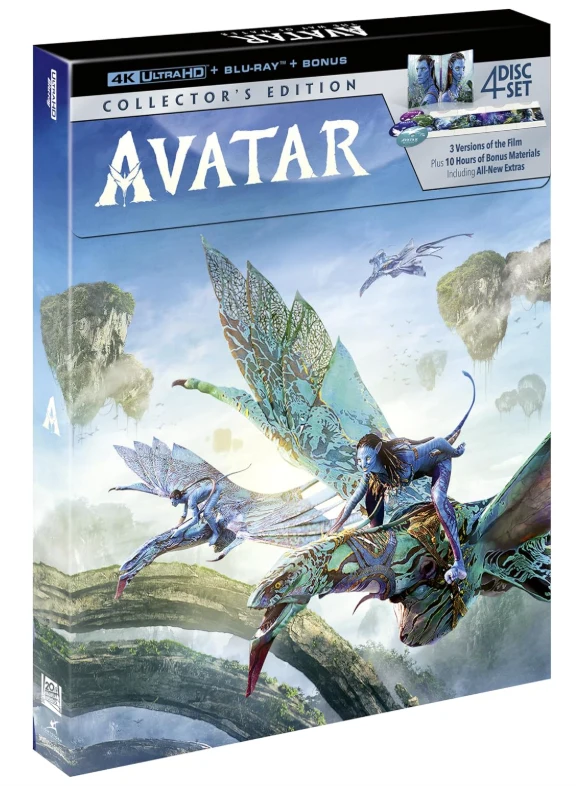 Avatar - Collector's Edition (4K Ultra HD + Blu-Ray) 1 Movie, 3 Cuts