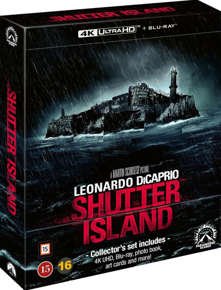 Suljettu Saari - Shutter Island - Limited Collector´s Edition (4K UHD + Blu-ray) 2010