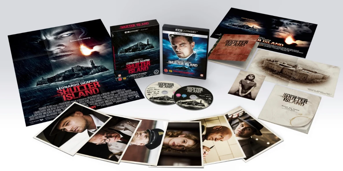 Suljettu Saari - Shutter Island - Limited Collector´s Edition (4K UHD + Blu-ray) 2010